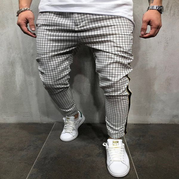 Men's Camo Casual Jogger Jeans Trousers