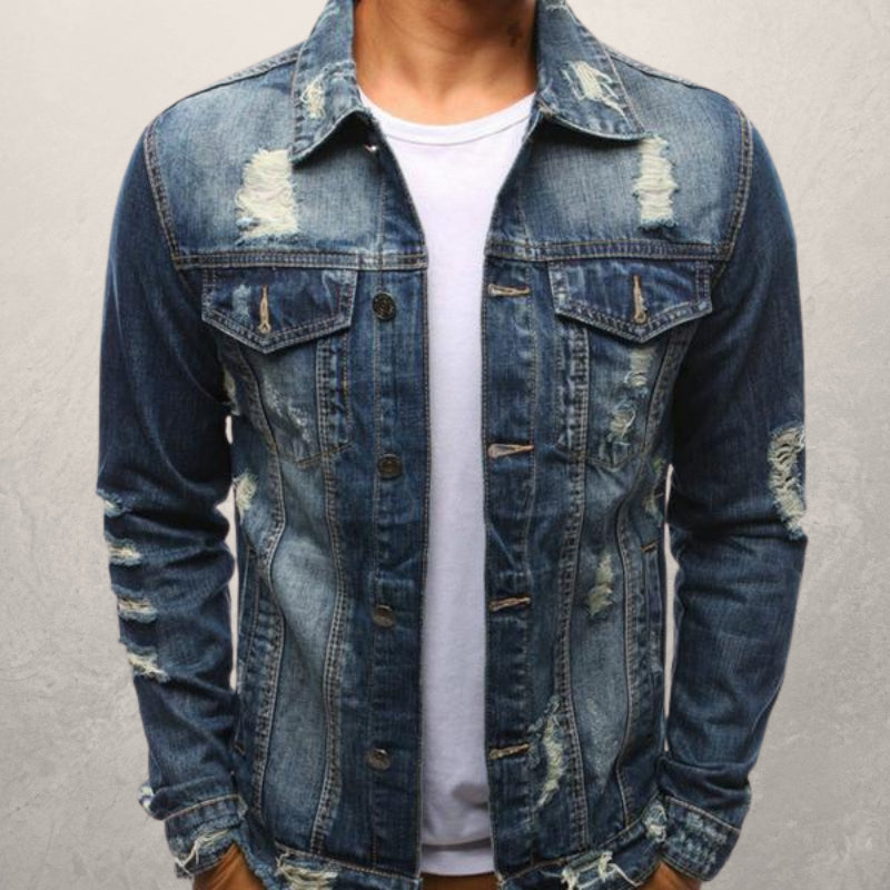 Men's Clothes Winter Oversize Jeans Jackets